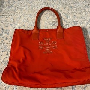 Tory Burch Bright Orange/Red Tote
